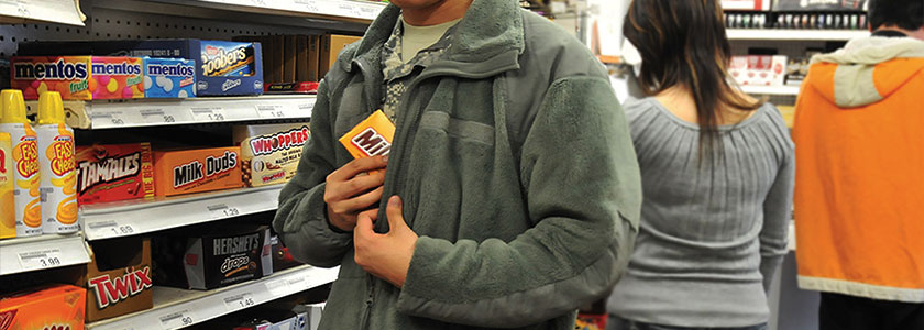 Il 70% delle aziende è vittima di taccheggio